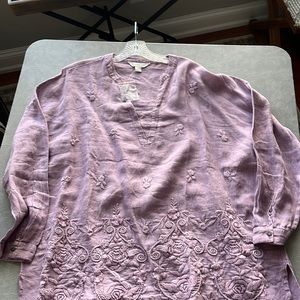 Gorgeous linen top never worn